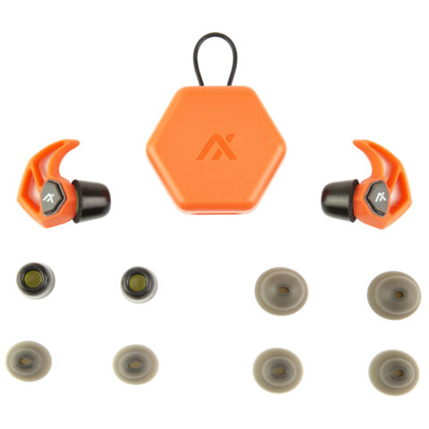 AXIL X30i Earplugs, Blaze Orange