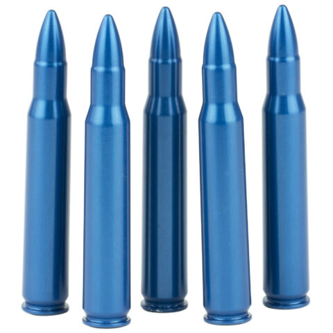 A-Zoom Snap Caps for 30-06 Springfield, 5 Pack, Blue