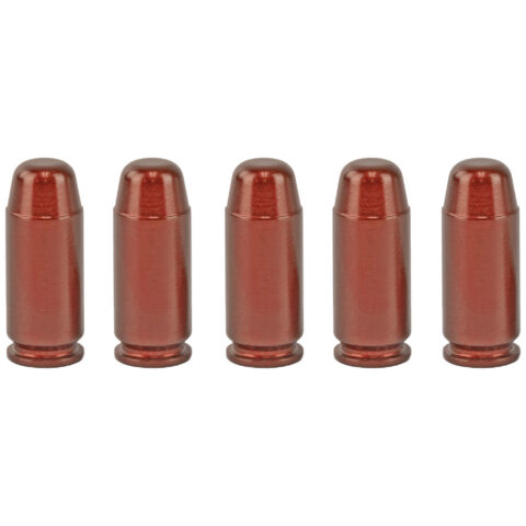 A-Zoom Snap Caps .40 S&W, 5 Pack, Red