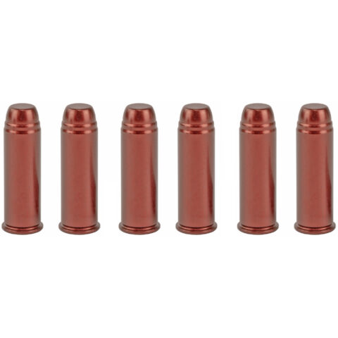 A-Zoom 44 Magnum Snap Caps, 6 Pack, Aluminum Training Rounds