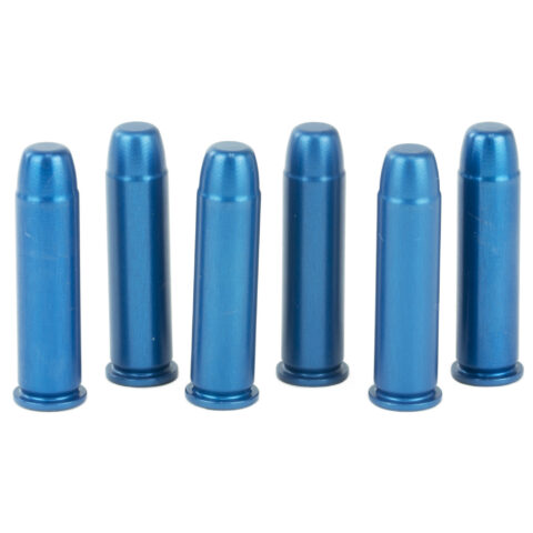 A-Zoom Snap Caps .357 Magnum, 12 Pack, Blue Aluminum