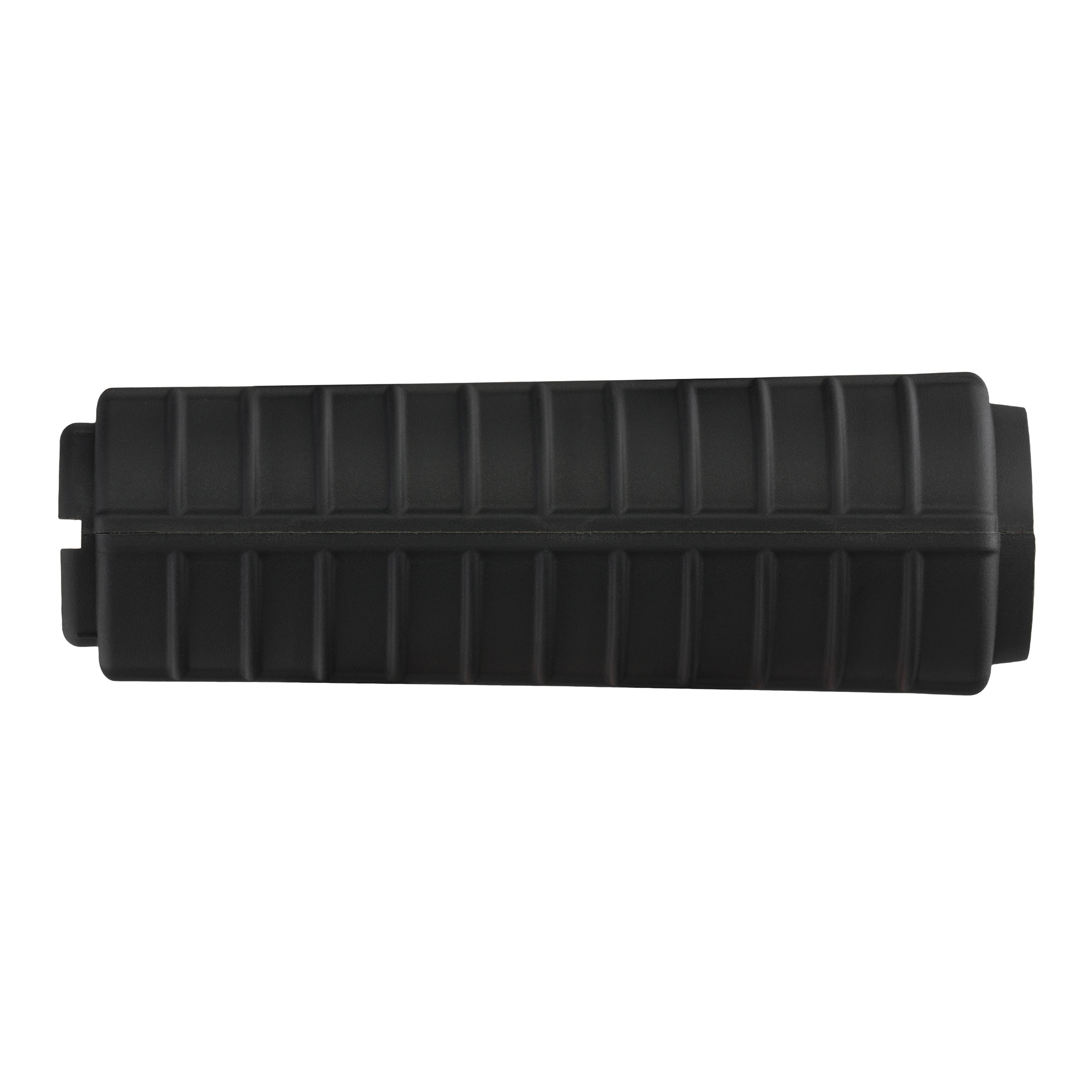 B5 Systems CAR15 black carbine length handguard, side view