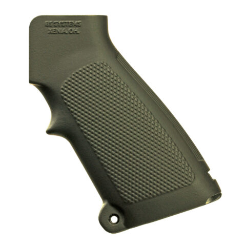 B5 Systems CAR15 LS2 Grip for AR Rifles, Olive Drab Green