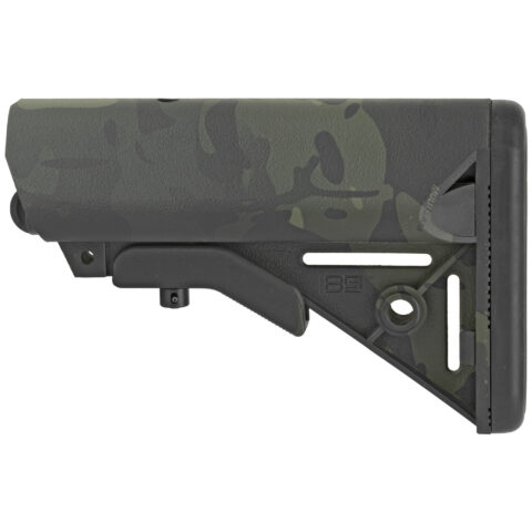 B5 Systems SOPMOD Mil-Spec Stock for AR-15, MultiCam Black