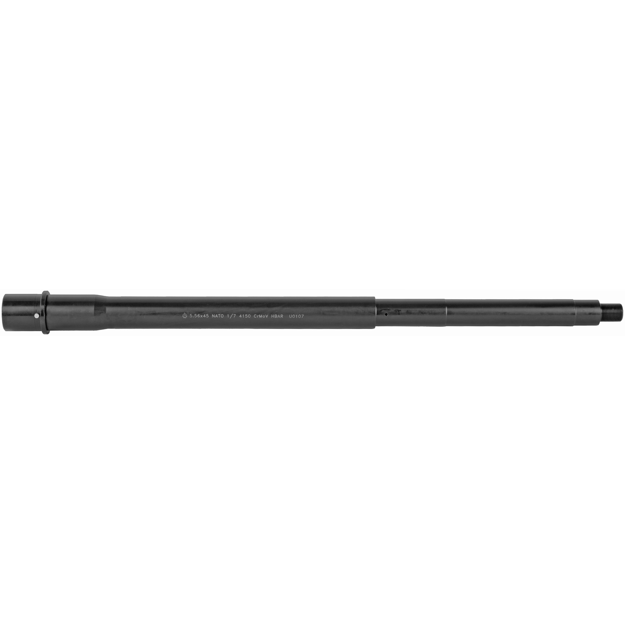 Ballistic Advantage HBAR barrel side view with 5.56x45 NATO and 1/7 engraving