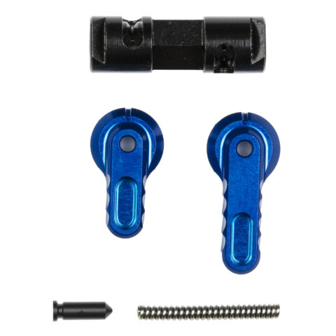 Battle Arms BAD-ASS-LITE Ambi Safety Selector 90/60, Blue, Fits AR-15