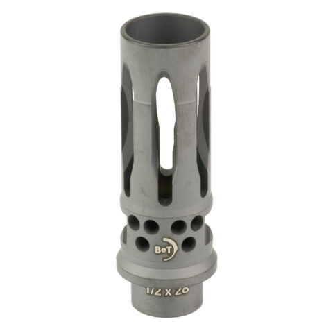 B&T Assault Closed Tine Compensator 5.56 NATO, 1/2x28, Black