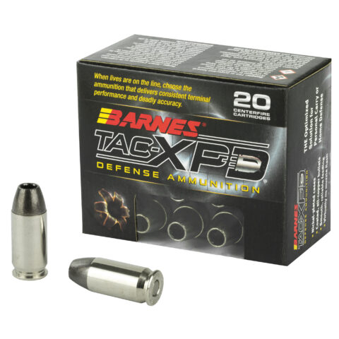 Barnes TAC-XPD 45 ACP+P 185gr TAC-XP HP, 20 Rounds