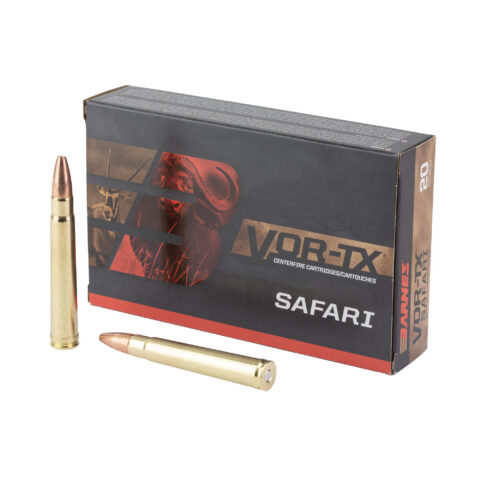 Barnes VOR-TX Safari 375 H&H Magnum 300gr TSX FB, 20 Rounds