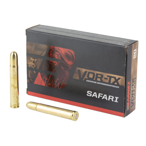Barnes VOR-TX Safari .458 Win Mag 450gr Banded Solid RN, 20 Rounds
