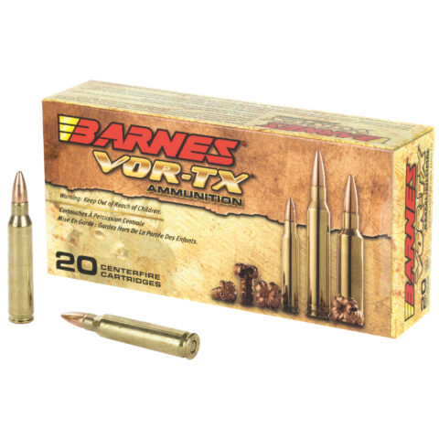 Barnes VOR-TX .223 Rem 55gr TSX FB, 20 Rounds