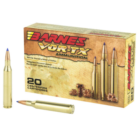 Barnes VOR-TX 25-06 Rem 100gr TTSX Tipped Triple Shock X, 20 Rounds
