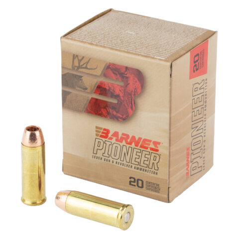Barnes Pioneer .45 Colt 200gr Flat Nose, 20 Rounds