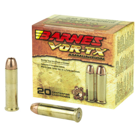 Barnes VOR-TX .357 Magnum 140gr XPB Jacketed Hollow Point, 20 Rounds