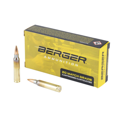 Berger Target .223 Remington 73gr BT, 20 Rounds