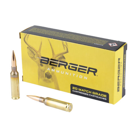 Berger Classic Hunter 6.5 Creedmoor 135gr Boat Tail, 20 Rounds