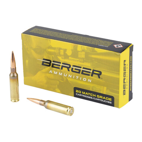 Berger Long Range Hybrid Target 6.5 Creedmoor 144gr Match / OTM, 20 Rounds