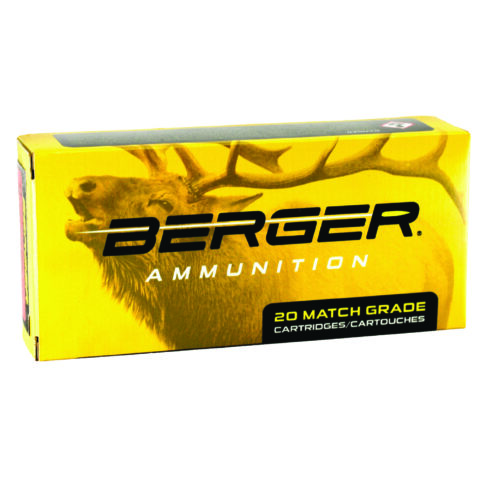 Berger Elite Hunter 6.5 PRC 156gr Boat Tail, 20 Rounds
