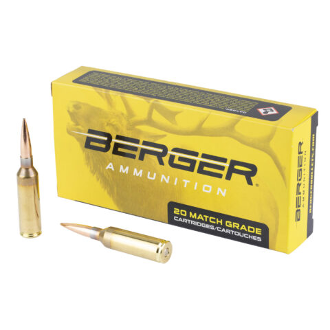 Berger Elite Hunter 6.5 PRC 140gr Boat Tail, 20 Rounds