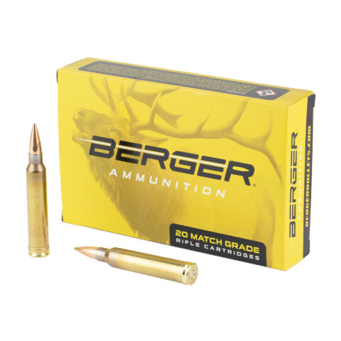 Berger Classic Hunter .300 Win Mag 185gr Boat Tail, 20 Rounds