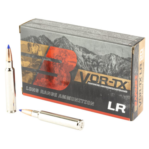 Barnes VOR-TX Long Range .280 Ackley Improved 152gr LRX BT, 20 Rounds
