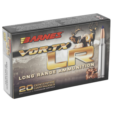 Barnes VOR-TX LR 6mm Creedmoor, 95gr LRX BT, 20 Rounds