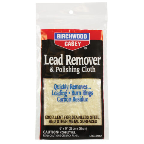 Birchwood Casey Lead Remover & Polishing Cloth, 6x9