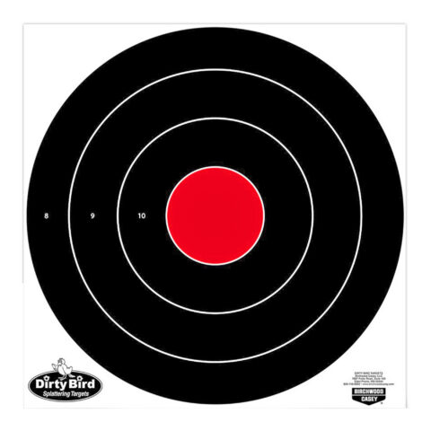 Birchwood Casey Dirty Bird Bullseye Target, 17.25", 5 Pack
