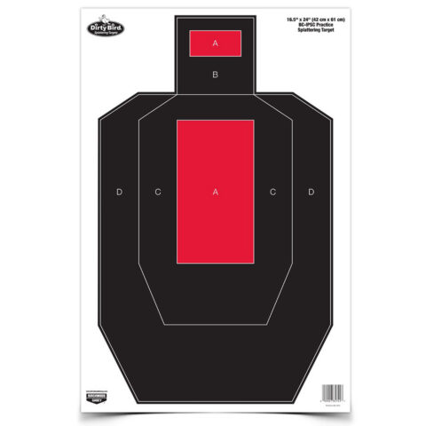 Birchwood Casey Dirty Bird BC-IPSC Target 16.5x24, 3 Pack