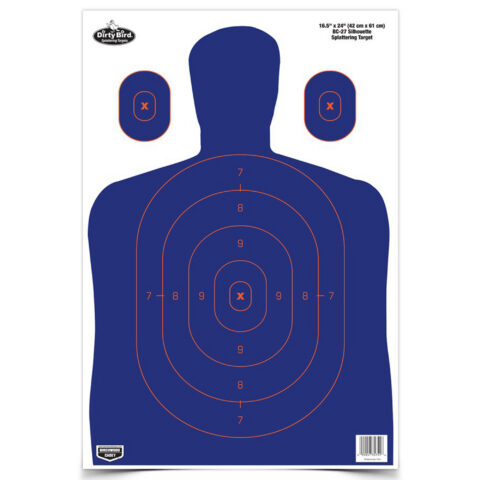 Birchwood Casey Dirty Bird BC-27 Silhouette Target, 16.5x24, 3 Pack