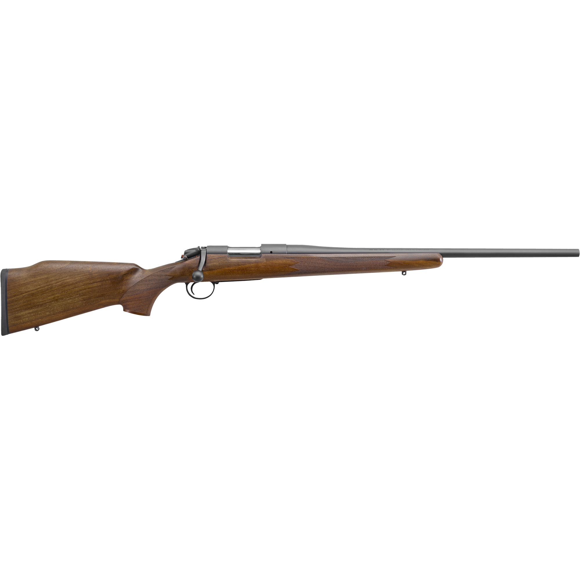 Bergara B-14 Timber bolt-action rifle with walnut stock and black barrel