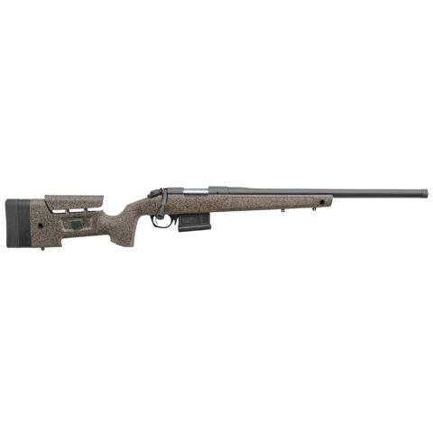 Bergara B-14 HMR 300 PRC, 26" Barrel, Black/Tan Stock