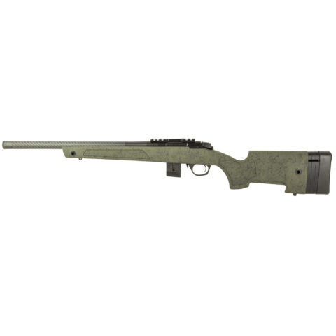 Bergara BMR-X Carbon .22 WMR, 18" Barrel, Black / Green
