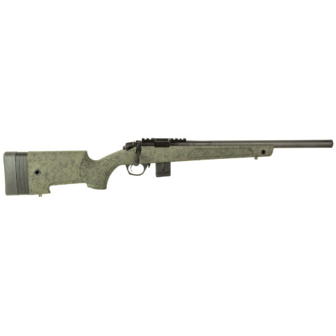 Bergara BMR-X Carbon .17 HMR, 18" Carbon Fiber Barrel, Black/Green
