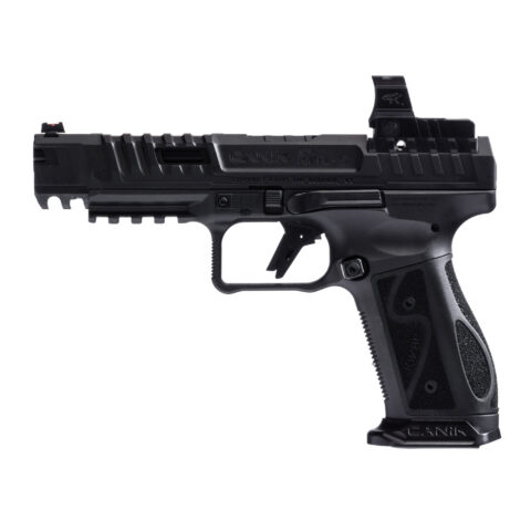 Canik SFx Rival-S 9mm, 5" Barrel, 18-Round, Darkside with MO2 Red Dot
