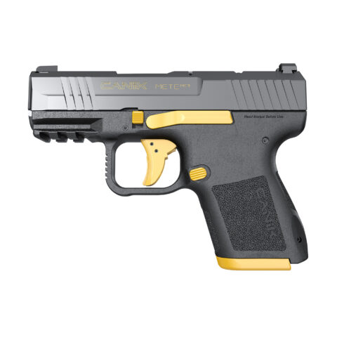 Canik METE MC9 9mm, 3.18" Barrel, 15-Round, Black / Gold