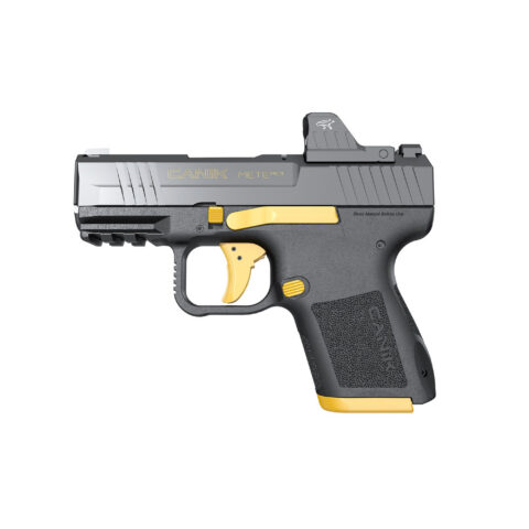 Canik METE MC9 9mm, 3.18" Barrel, 15-Round, Black / Gold