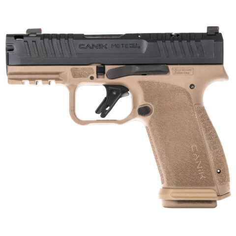 Canik METE MC9 Prime 9mm, 3.6" Barrel, 17-Round, Black / FDE