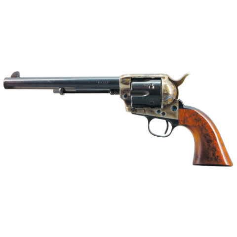 Cimarron Model P 45 Colt, 7.5" Barrel, 6-Round, Case Hardened