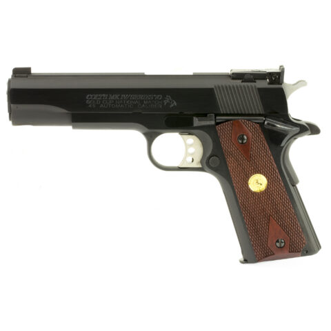 Colt Gold Cup National Match .45 ACP, 5" Barrel, 7-Round, Blued