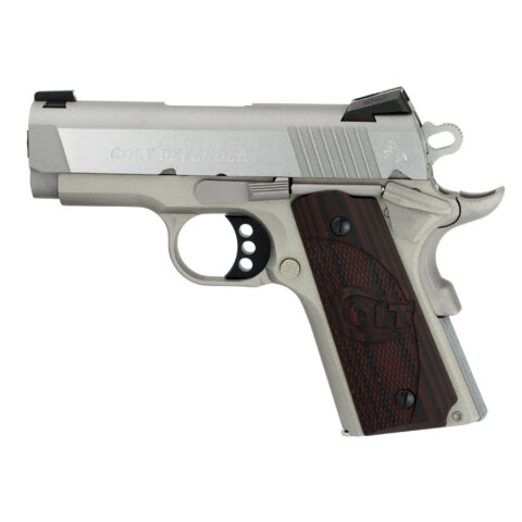 Colt Defender .45 ACP, 3" Barrel, 7-Round, Stainless / Silver