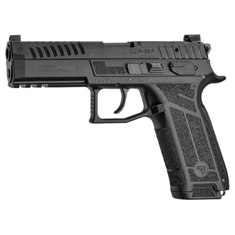 CZ P-09F Nocturne 9mm, 4.53" Barrel, 19-Round, Optics Ready