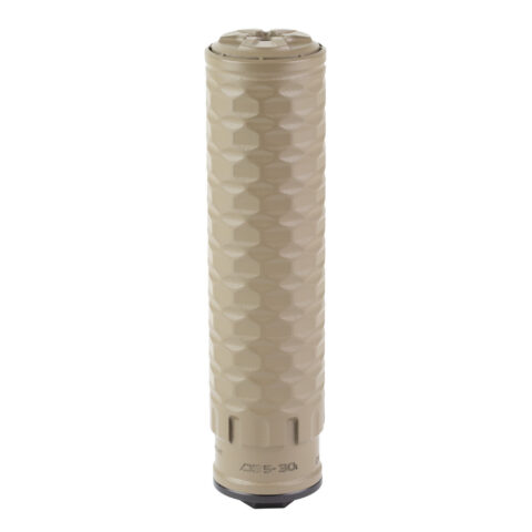 Diamondback Ventra DBS-30i .30 Cal Suppressor, 5/8x24 Thread, FDE