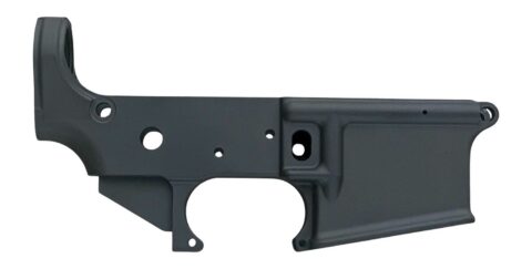 White Label Armory WLA-LOW-1031-01 Forged AR-15 Lower Receiver, Black