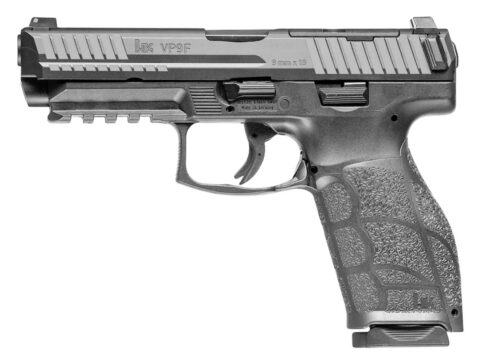 Heckler & Koch VP9 A1 9mm, 4.53" Barrel, 10+1, Optic Ready / Black