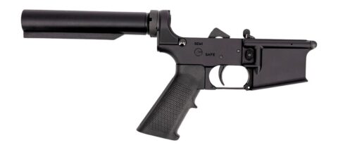 Andro Corp ACI-15 Partial M4 Lower Receiver, Multi-Caliber, Black