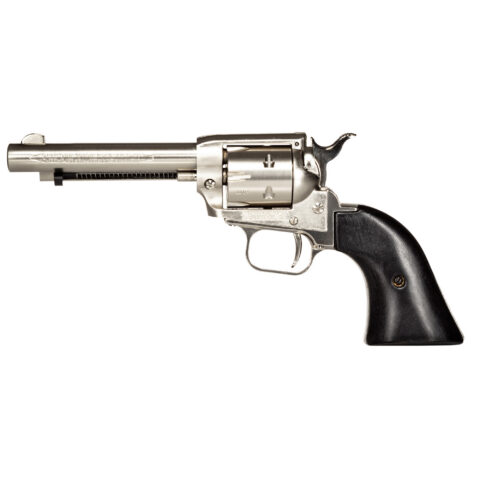 Heritage Rough Rider .22 LR, 4.75" Barrel, 6-Round, Nickel