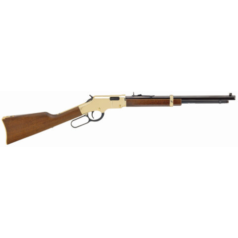Henry Golden Boy Compact .22 LR, 17" Barrel, 12-Round, Brass Receiver