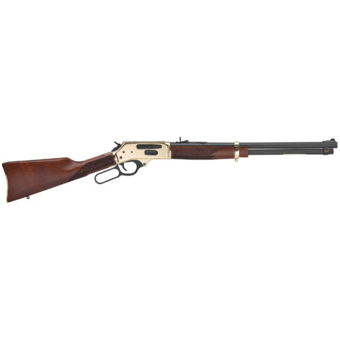 Henry Side Gate Lever Action .45-70 Government, 20" Barrel, Brass Receiver