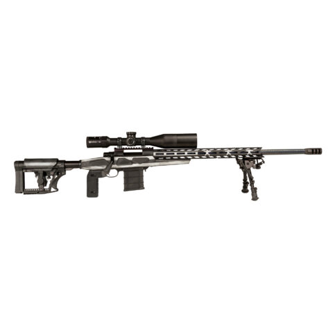 Howa 1500 6.5 Creedmoor, 24" Barrel, Gray, APC Chassis, 10-Round